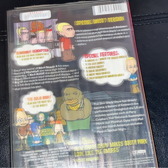 Vintage “The Slim Shady Show “ DVD by Eminem - Picture 2 of 5